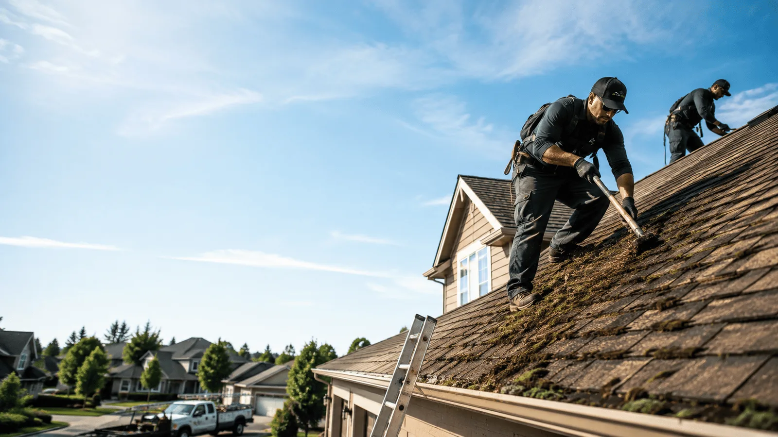 Roof Moss Removal in Represa, CA near me